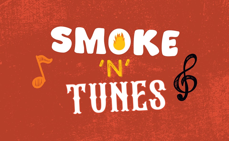 Smoke 'N' Tunes Event Direct Mail - Blake Lookabill Portfolio